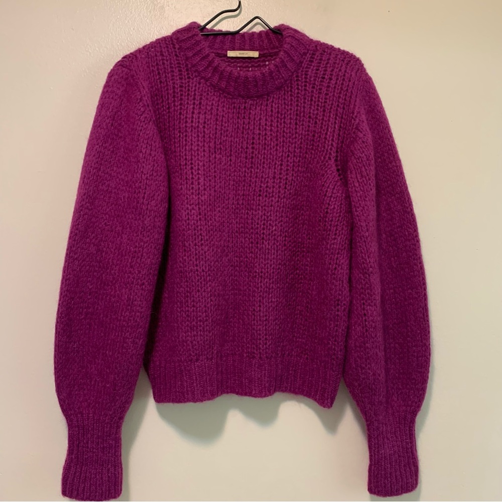 Sessun Mairena magenta Aplaca blend sweater size medium